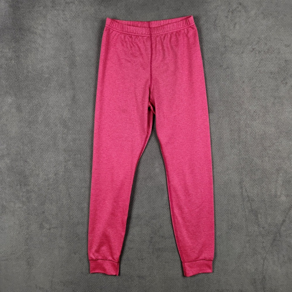 Patagonia Capilene 3 Midweight Base Layer Bottoms Girls Large 12 Pink Heathered